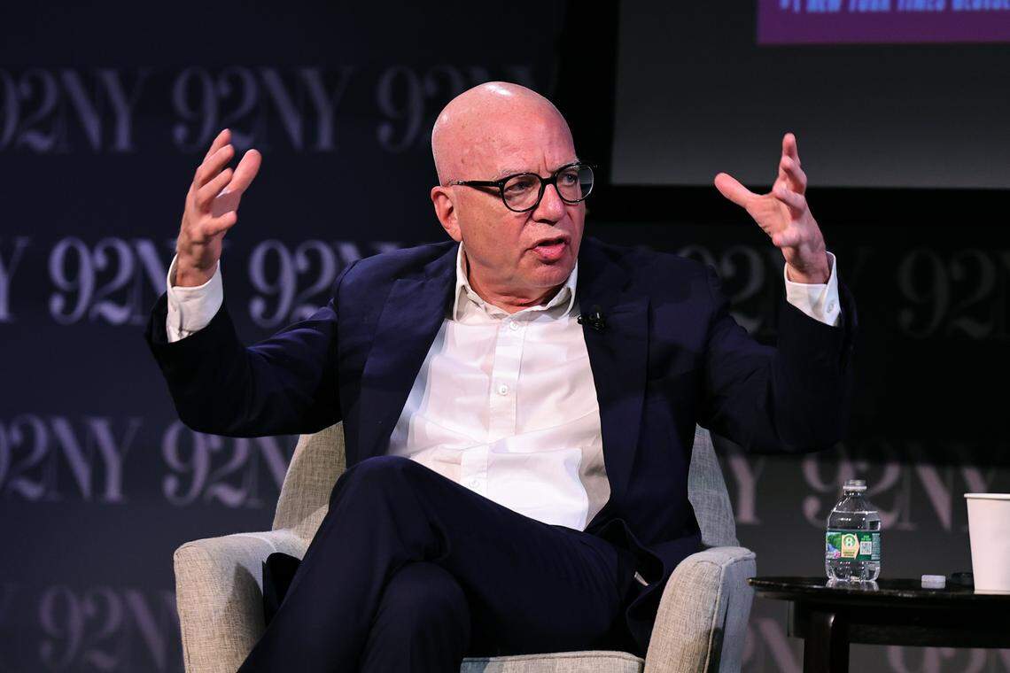 NEW YORK, NEW YORK - MARCH 14:  Michael Wolff attends Michael Wolff With Alec Baldwin On Donald Trump: All or Nothing at 92NY on March 14, 2025 in New York City. (Photo by Theo Wargo/Getty Images)