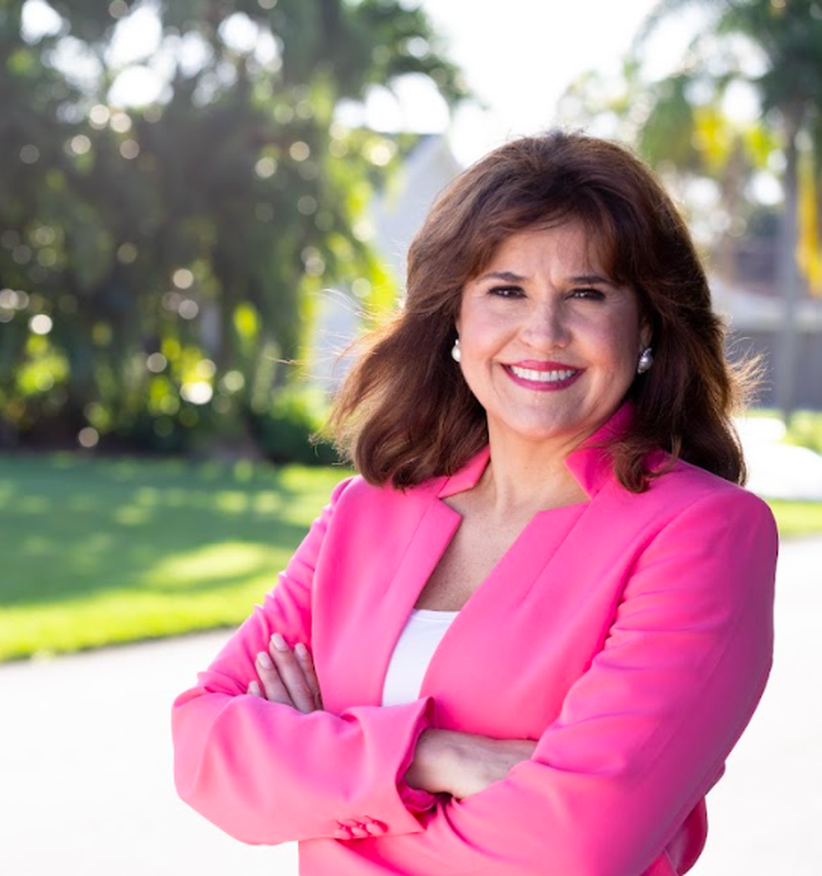 La senadora floridana Annette Taddeo es una demócrata que se postula al Distrito 27 de la Cámara de Representantes.