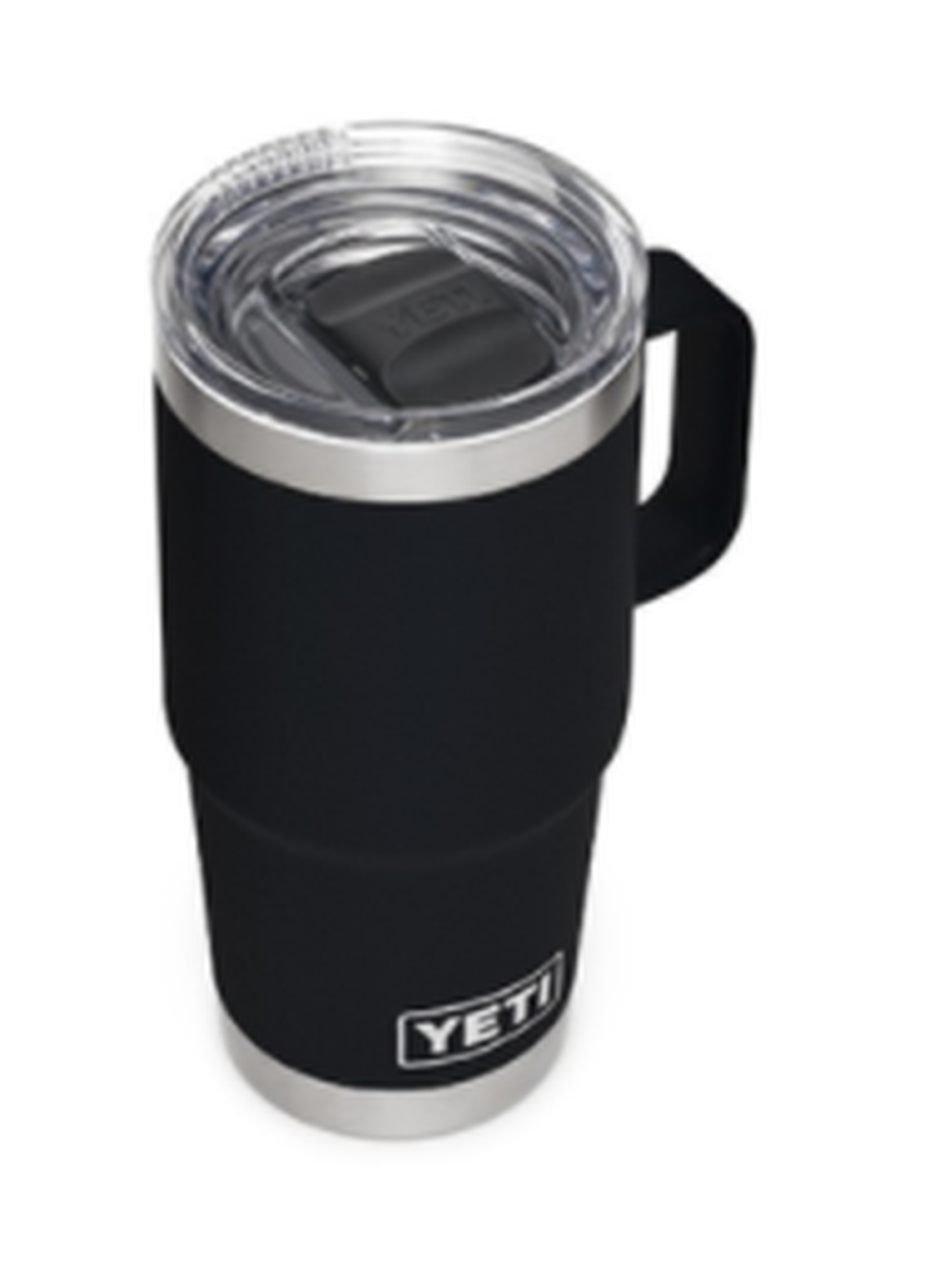 A view of the Yeti Rambler travel mug that shows the problematic Stronghold lid