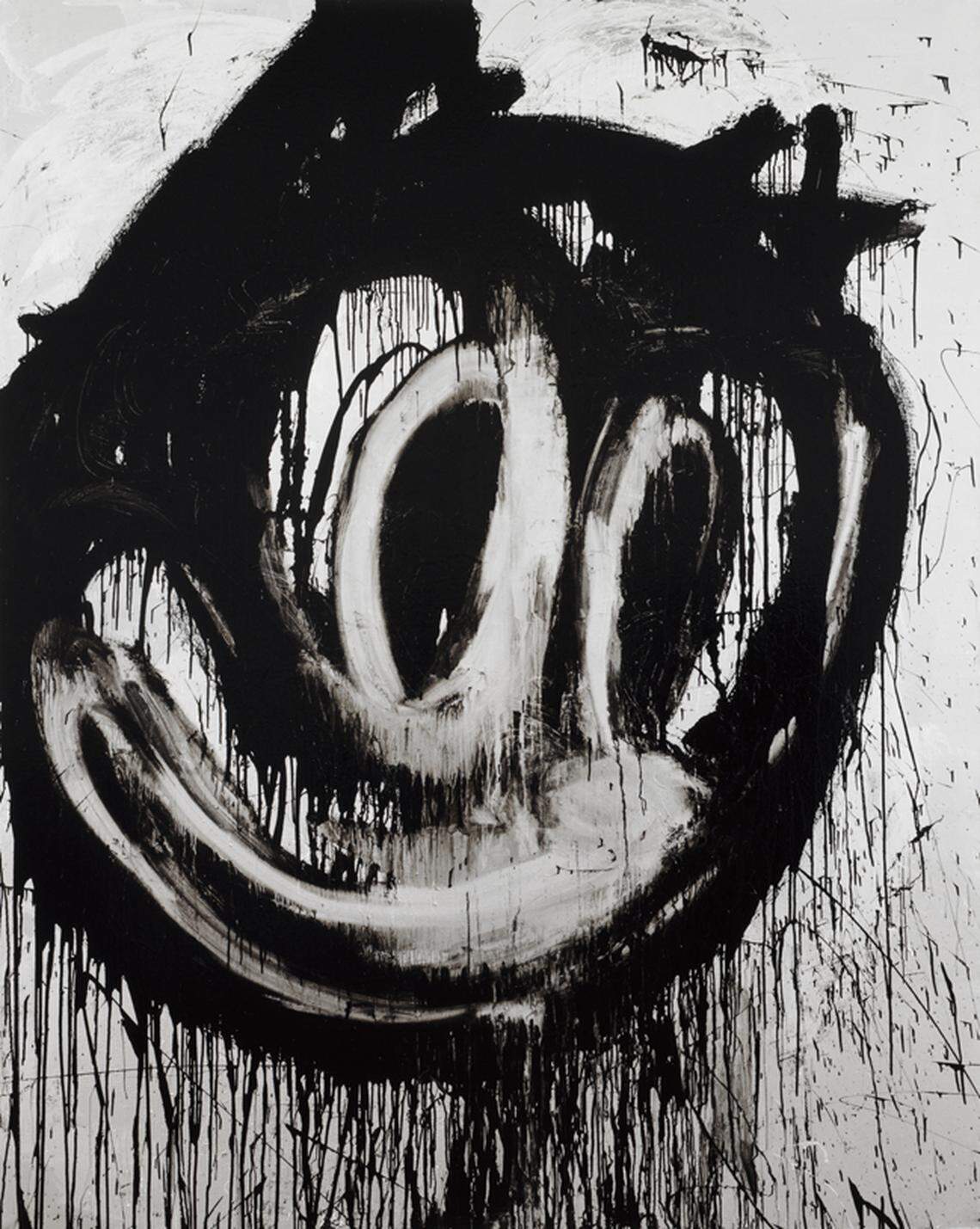 Joyce Pensato’s rendition of popular cartoon icons, such as her 2007 ‘I Must be Dreamin’,’ explored the imagined psychology behind the cheery facades. Her work will be showcased this fall at ICA Miami.