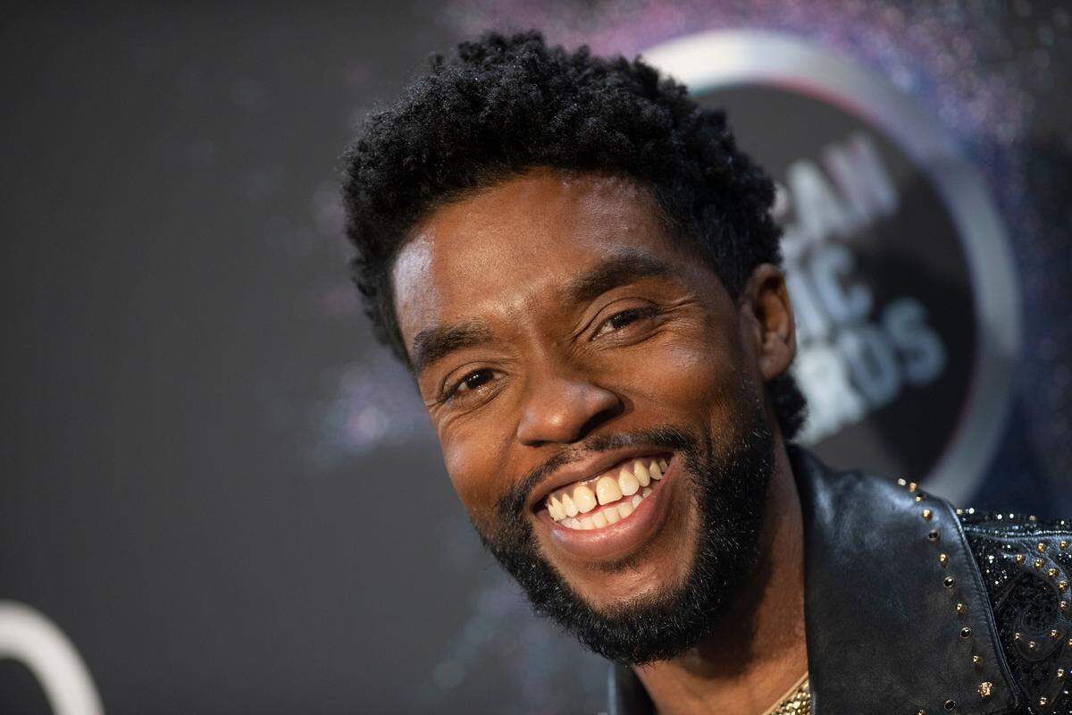 The late actor Chadwick Boseman 
