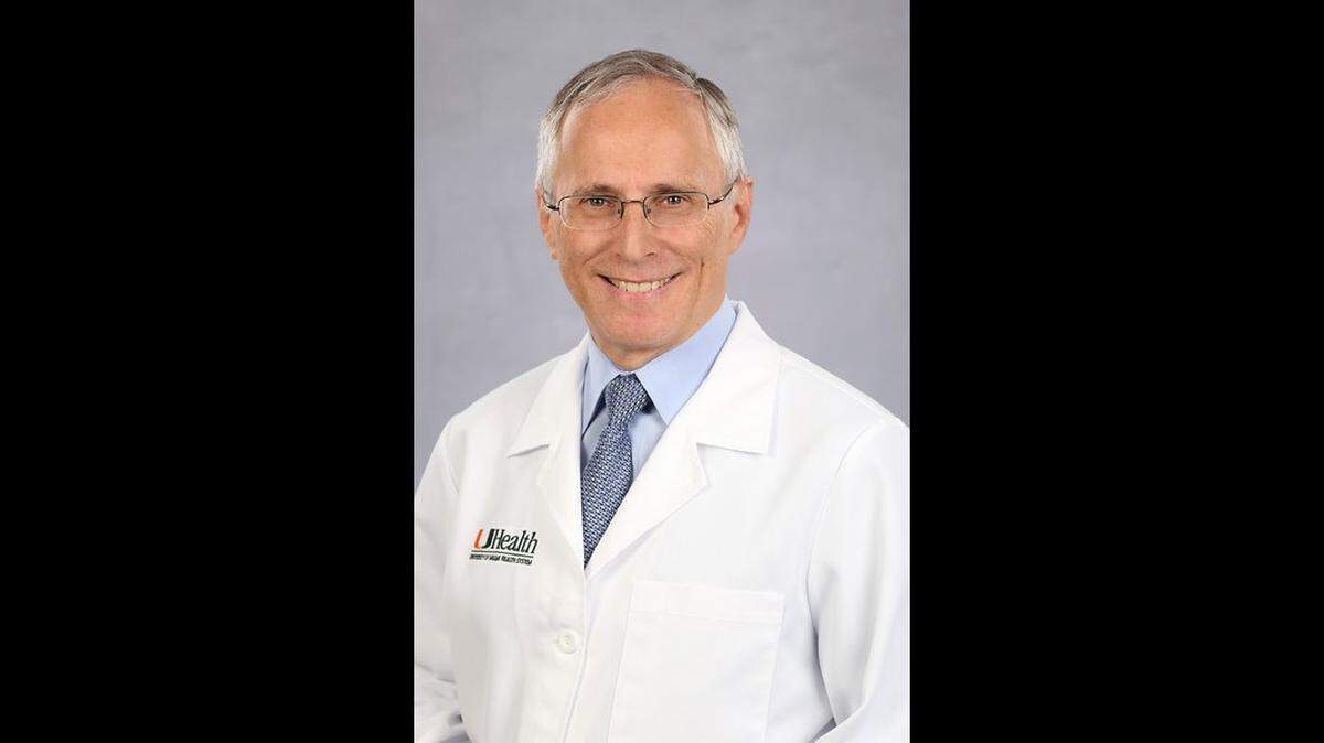 Dr. Jeffrey Goldberger, chief of the cardiovascular division at the University of Miami Miller School of Medicine.