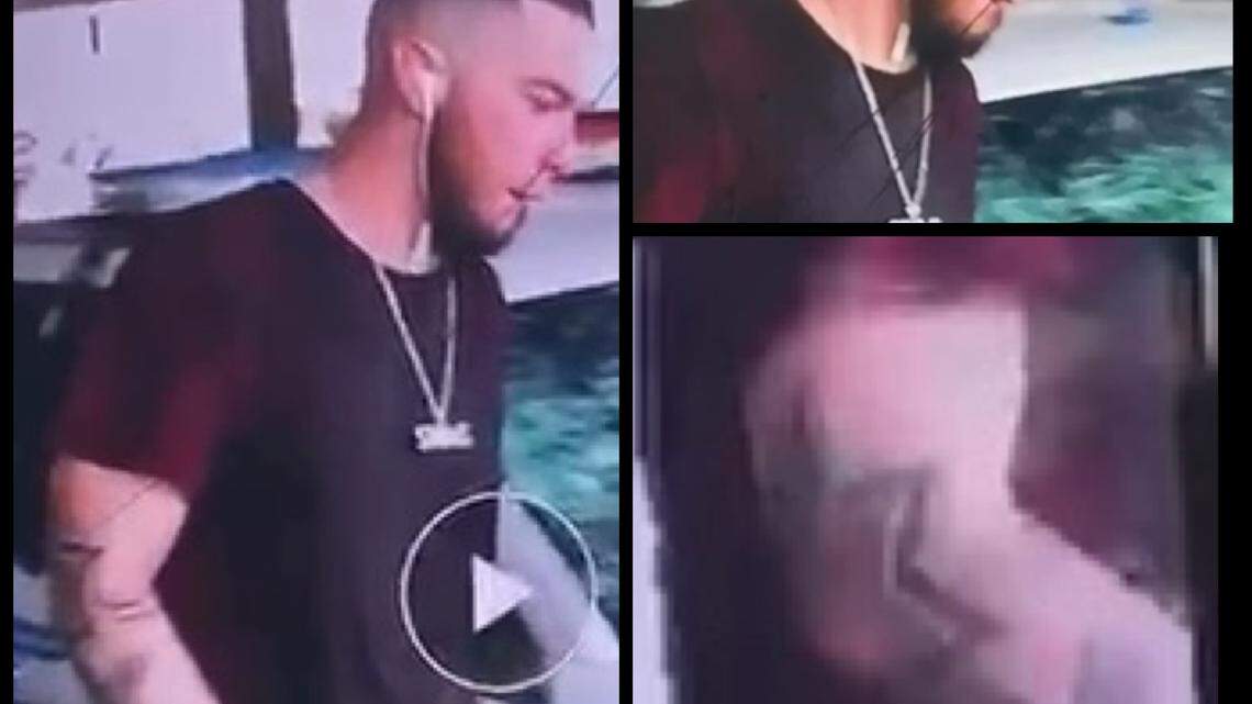 The FBI says the man pictured above set a Miami police car on fire during last month’s protest against police brutality in downtown Miami. There is a reward of up to $25,000 for information that can help identify, arrest and convict him.