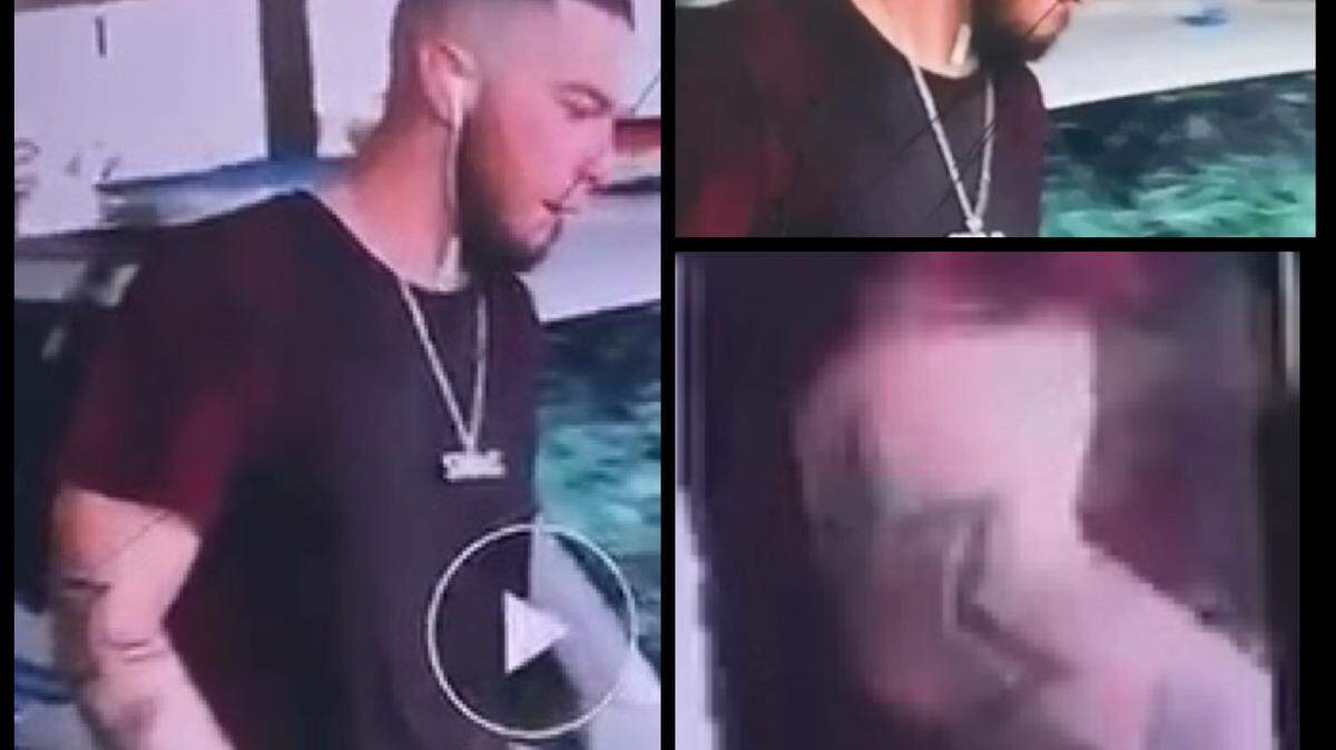 The FBI says the man pictured above set a Miami police car on fire during last month’s protest against police brutality in downtown Miami. There is a reward of up to $25,000 for information that can help identify, arrest and convict him.