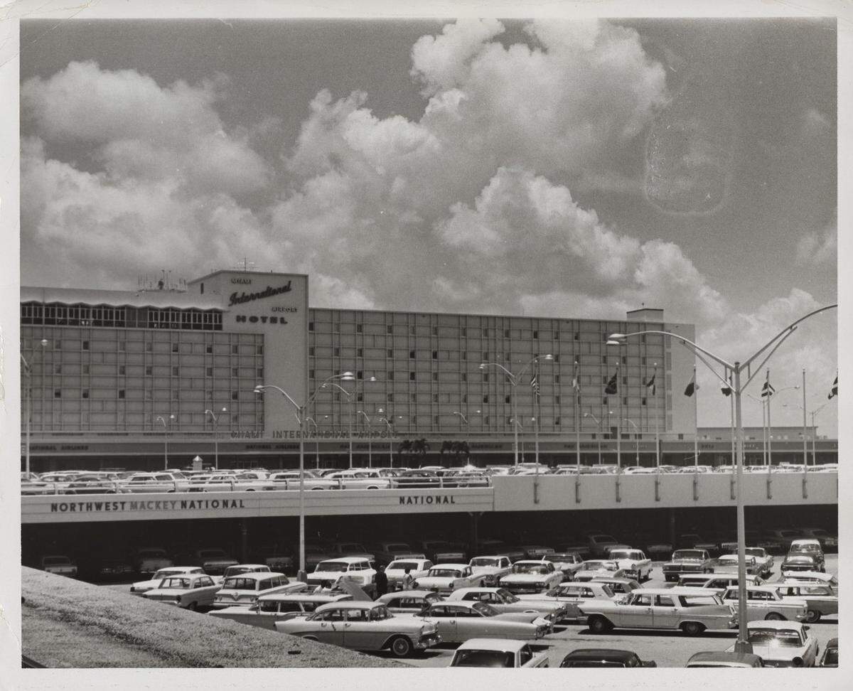 The Miami International Airport Hotel in 1965.
