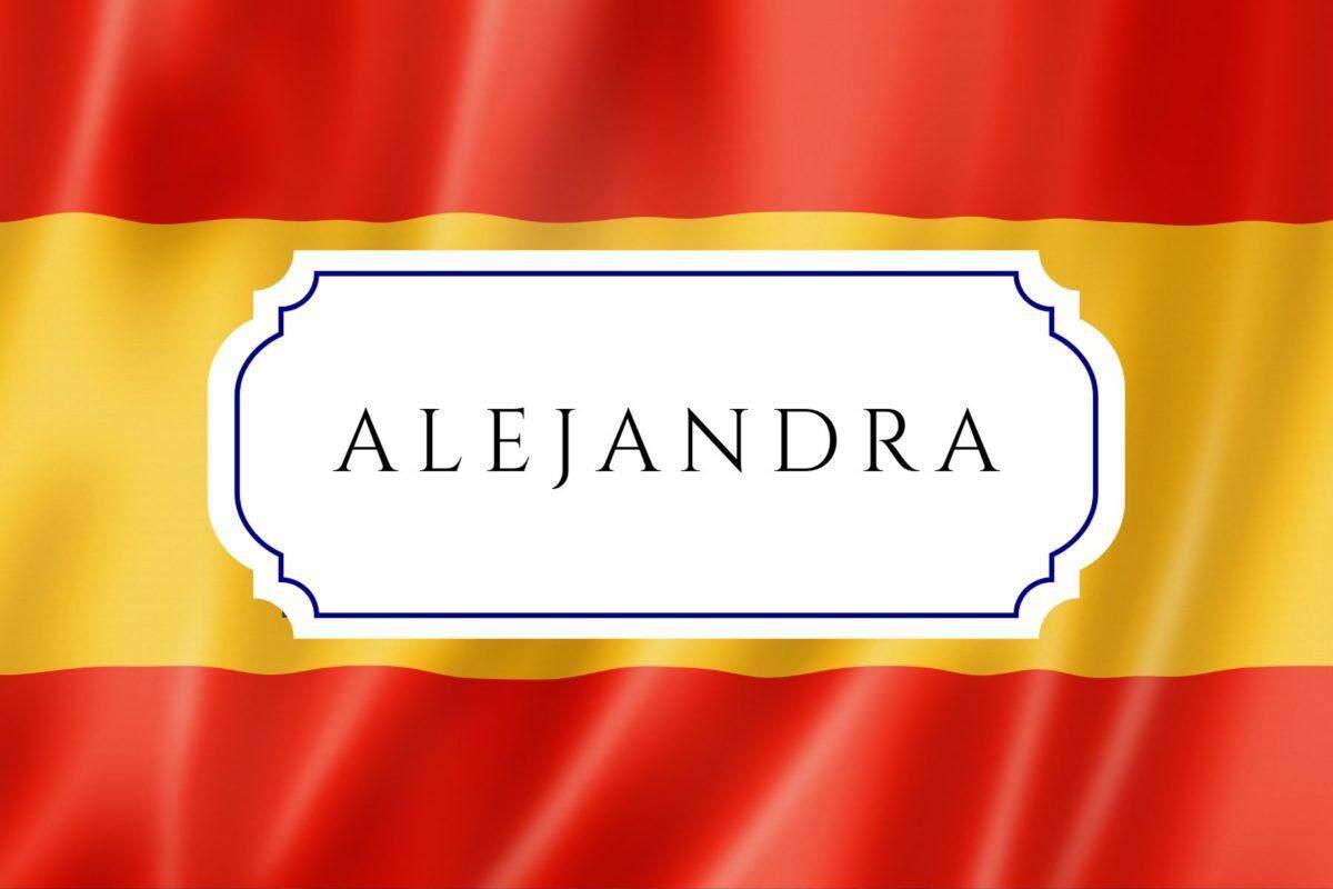 european girl names alejandra