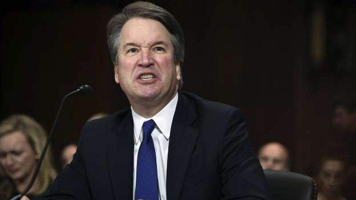 Supureme Court nominee Brett Kavanaugh delivered angry testimony in front of the Senate Judiciary Committee.