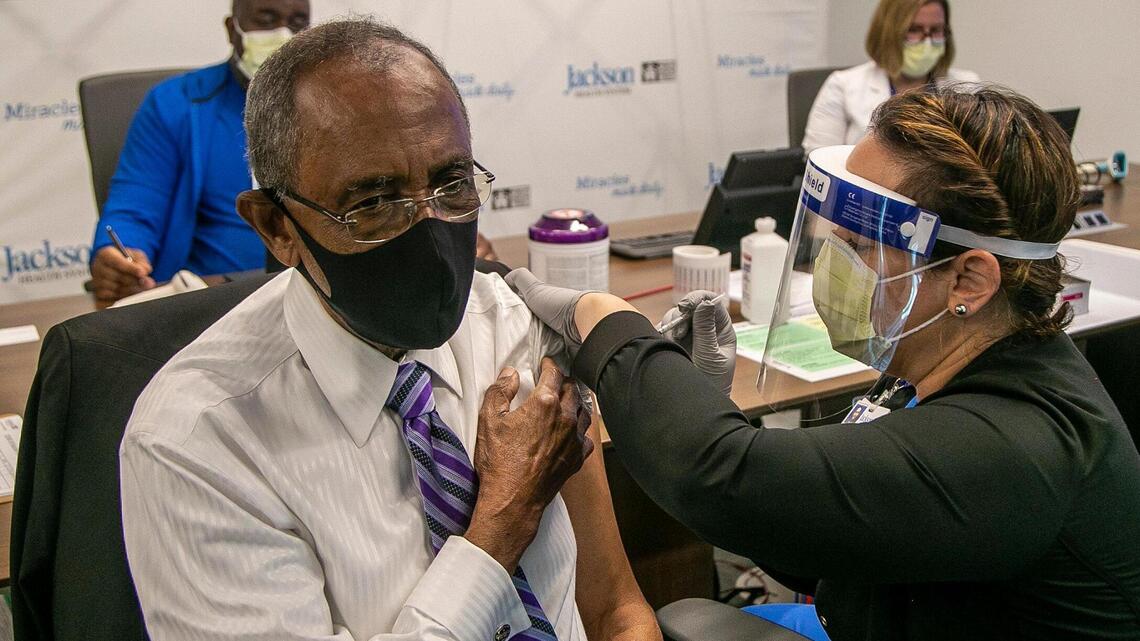 The COVID-19 vaccine blitz is on in Miami-Dade. Leaders worry some will sit it out