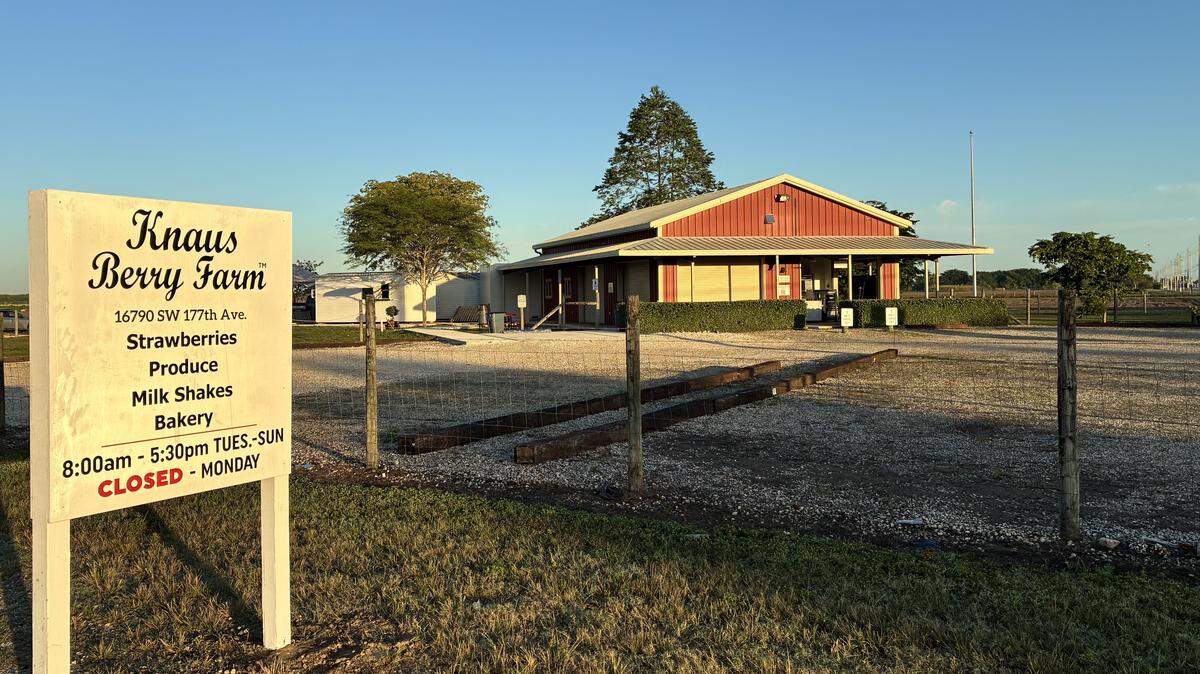 The new Knaus Berry Farm in the Redland.