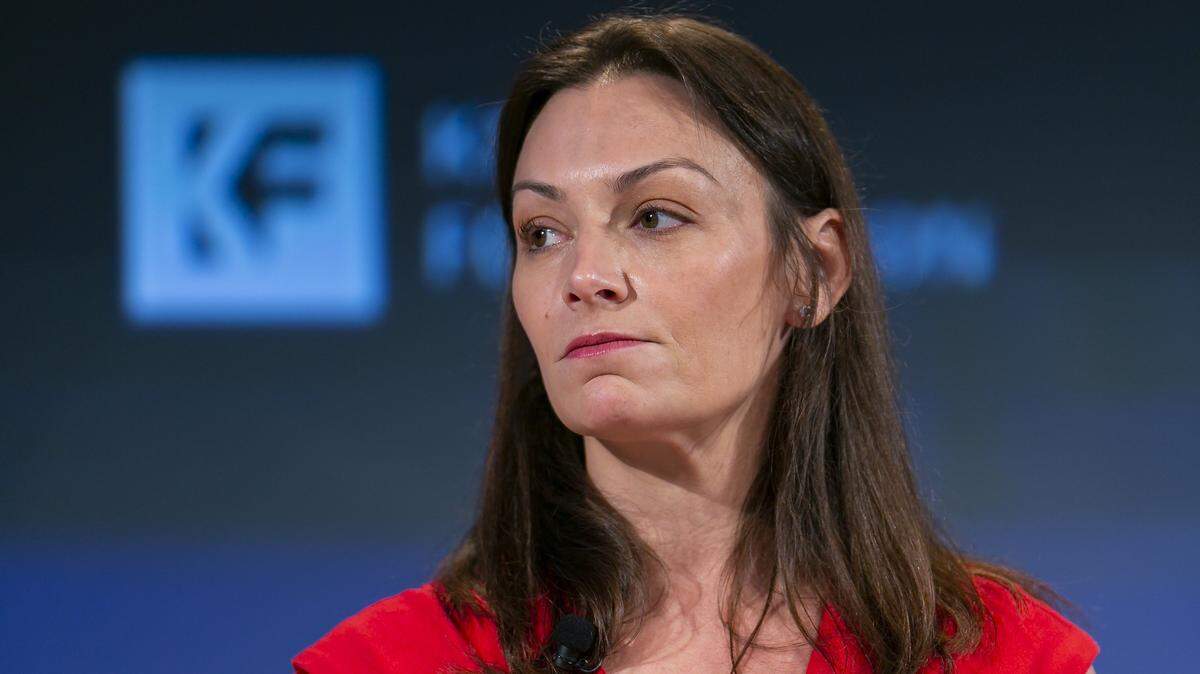 Nikki Fried, Florida Agriculture Commissioner, participates in the healthcare panel of the Florida Priorities Summit at the University of Miami in Coral Gables, Florida, on Nov. 19, 2019.
