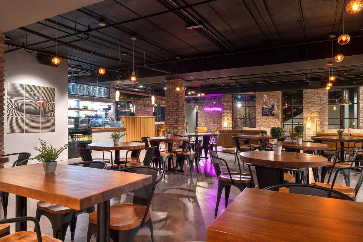 Coffee Break, on Okeydokey’s second floor, will open at 8 a.m. daily to serve breakfast.