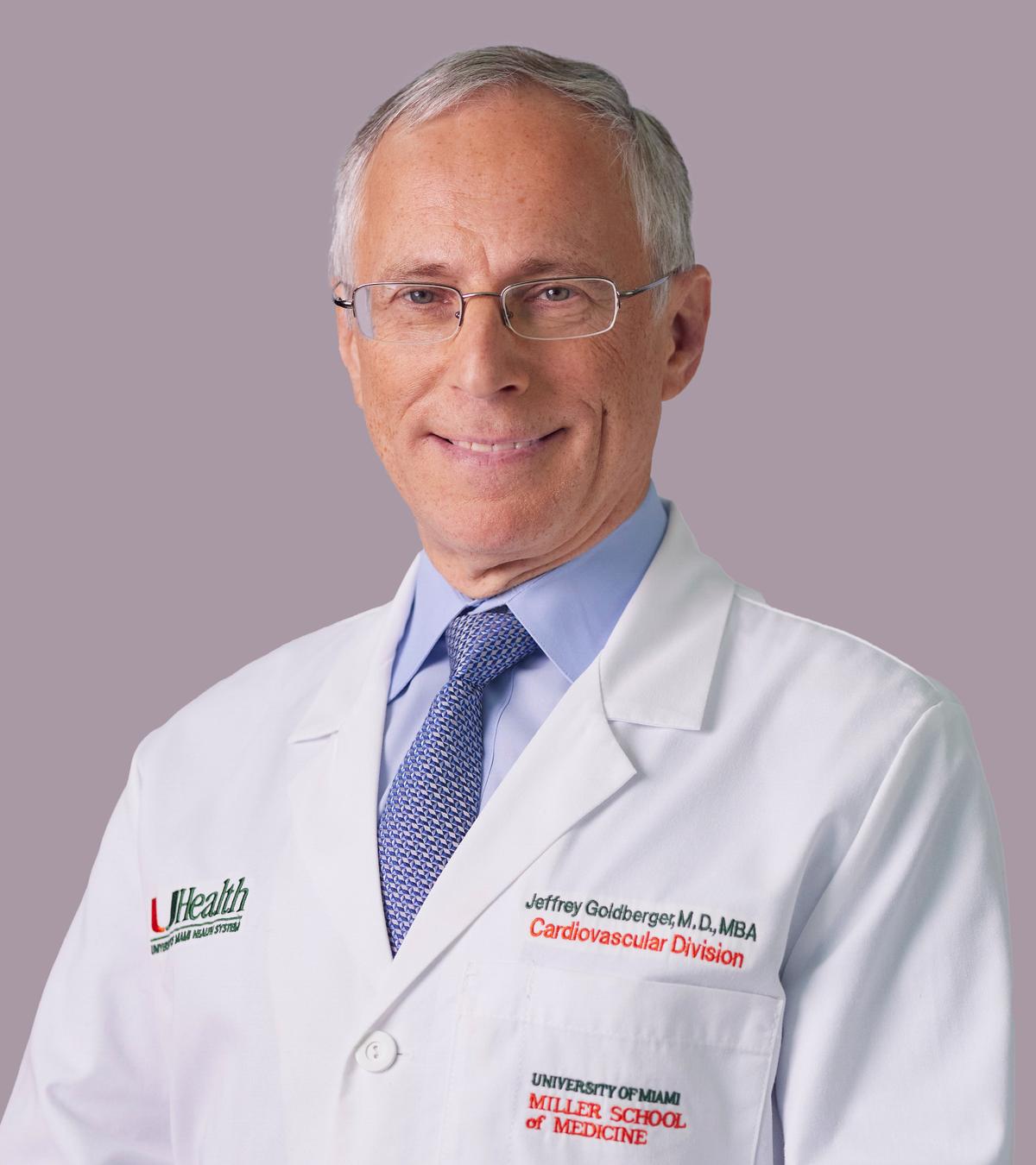Dr. Jeffrey Goldberger, chief of cardiovascular division at the University of Miami Miller School of Medicine.