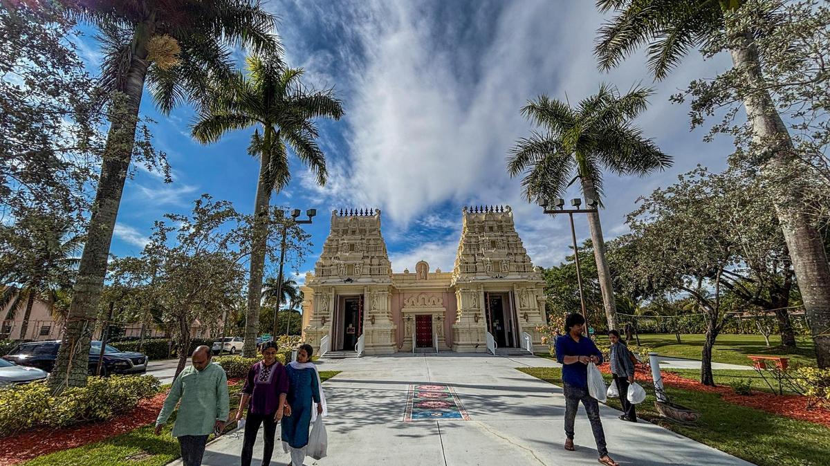 The Shiva Vishnu Temple of South Florida in Southwest Ranches is an authentic Hindu temple designed by Indian architects and materials transported from Southeast India.