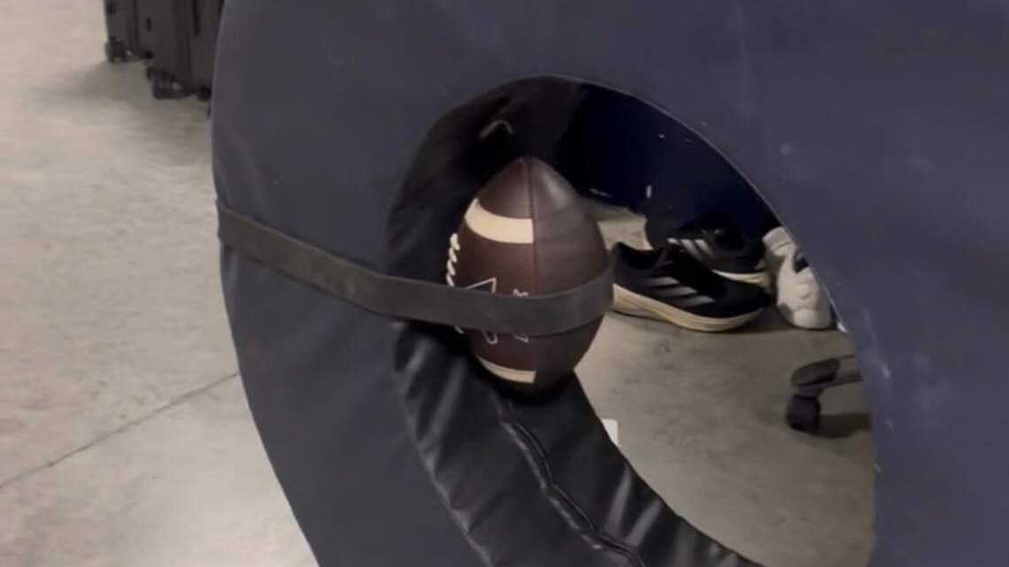 FIU creates its own device to teach defenders how to force fumbles