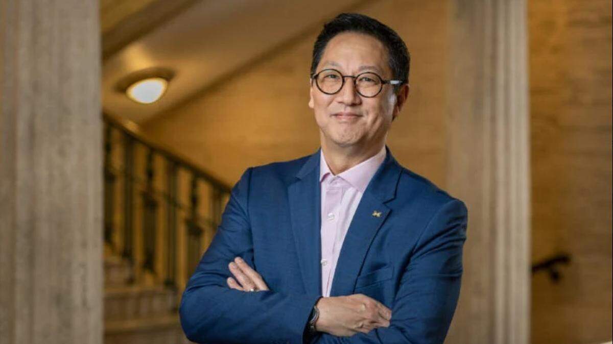 University of Michigan President Santa Ono was the sole finalist for the presidency of the University of Florida.