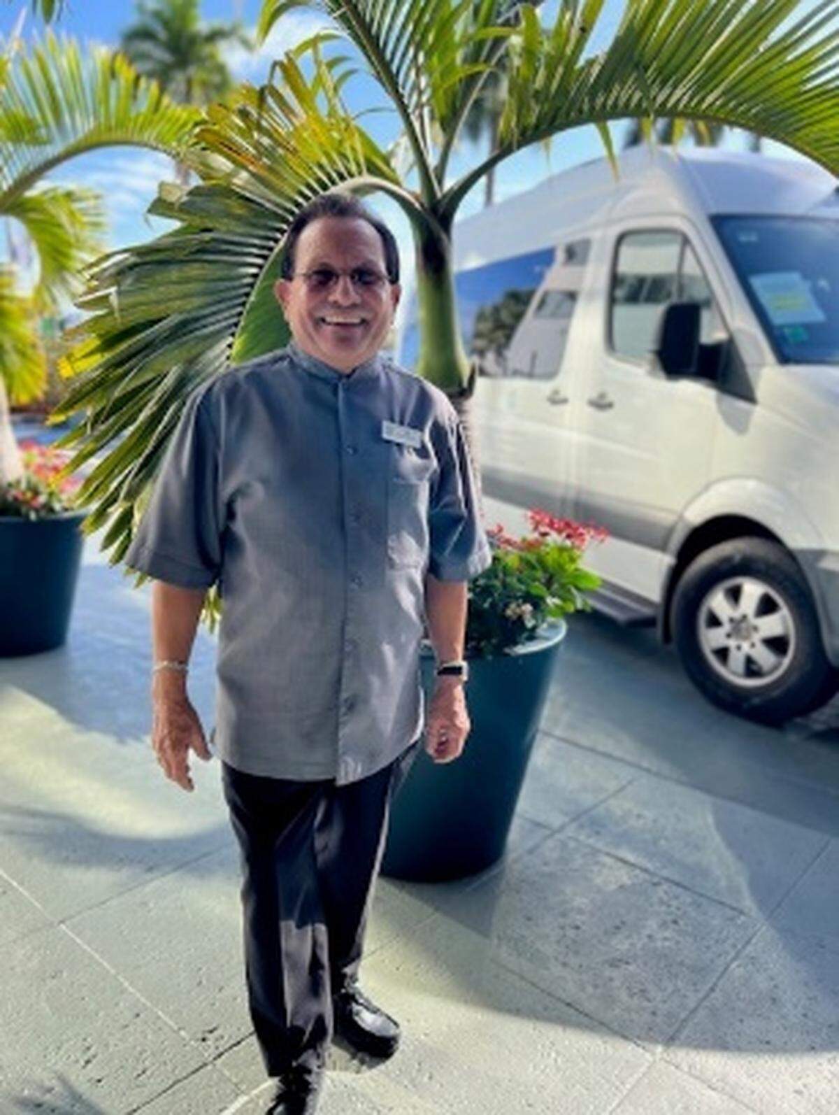 Cuban-American Luis Bergolla has welcomed travelers to Miami for more than 40 years.