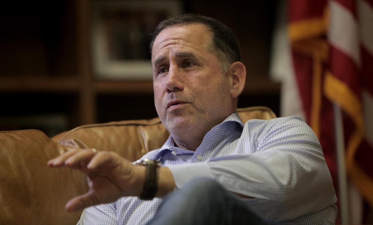 Philip Levine in his gubernatorial campaign headquarters in Miami's Wynwood neighborhood on June 14, 2018.