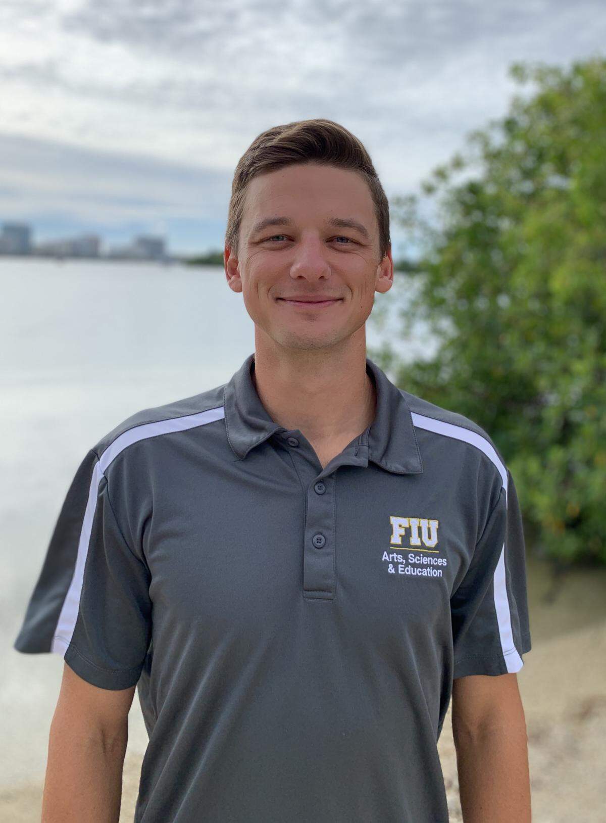 Drew Butkowski is a graduate student at Florida International University who recently won the $5,000 Guy Harvey Scholarship Award.