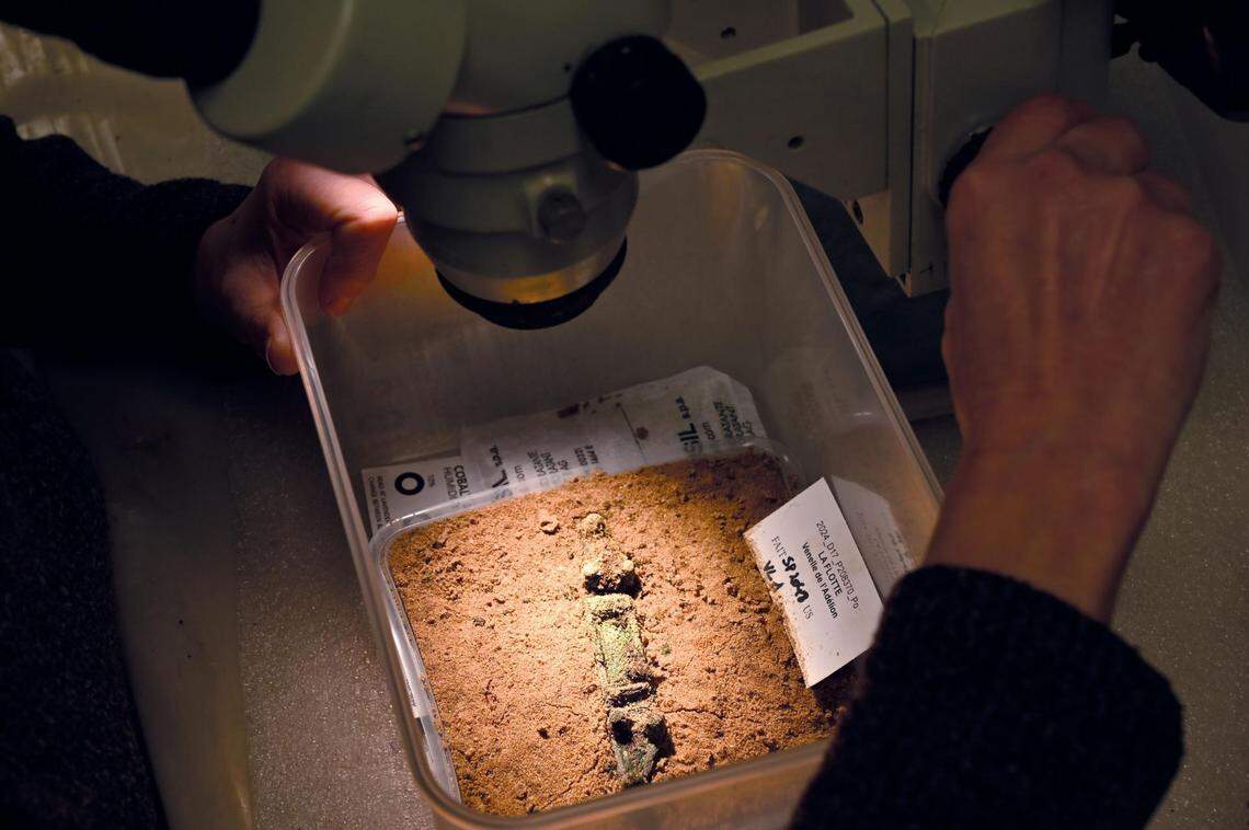 Some of the artifacts come from England or Nordic countries, archaeologists said.