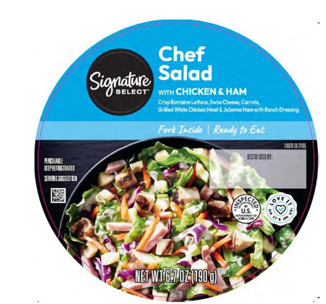 Signature Select Chef Salad with Chicken and Ham
