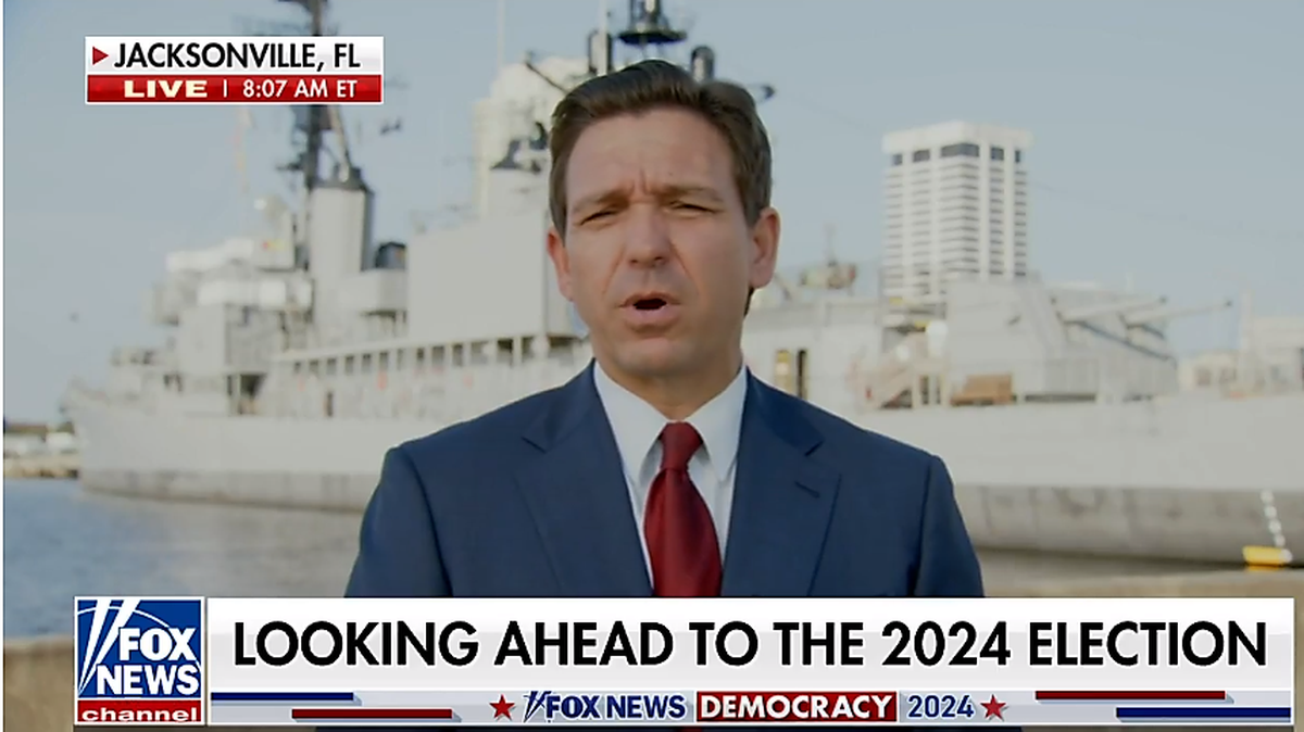 Asked on ‘Fox & Friends’ on Memorial Day why this is the right time for him to run for president, Florida Gov. Ron DeSantis said, “I will serve two terms, and I will be able to destroy leftism in this country.” 