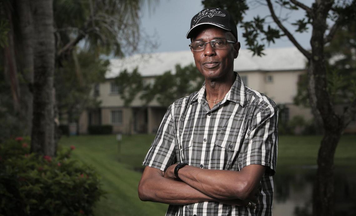 Kent Pollock lived in Opa-locka but has since moved to Riviera Beach. Pollock was marked for ‘deterrence’ by the Trump campaign in 2016. Miami, Florida, October 19, 2020- Kent Pollock lived in Opa-locka but moved to Riviera Beach in 2015. Mr. Pollock was marked for Deterrence by the Trump campaign in 2016.