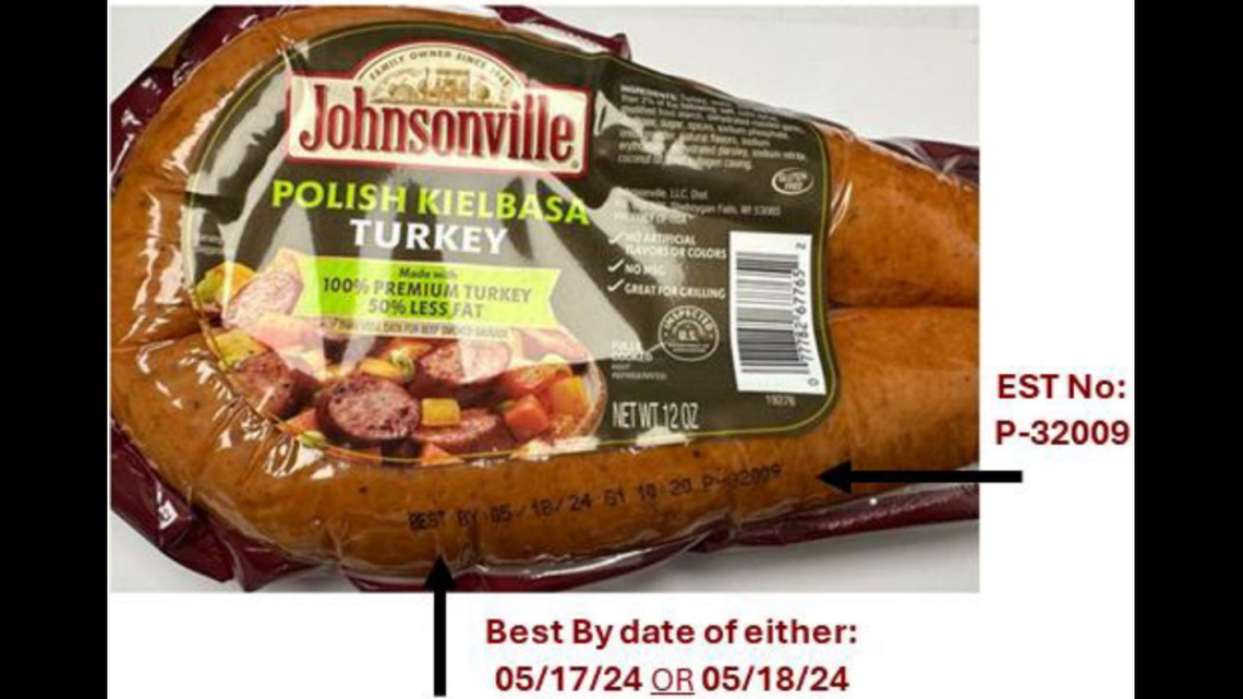The unwanted ingredient that caused 35,000 pounds of sausage to be recalled: rubber