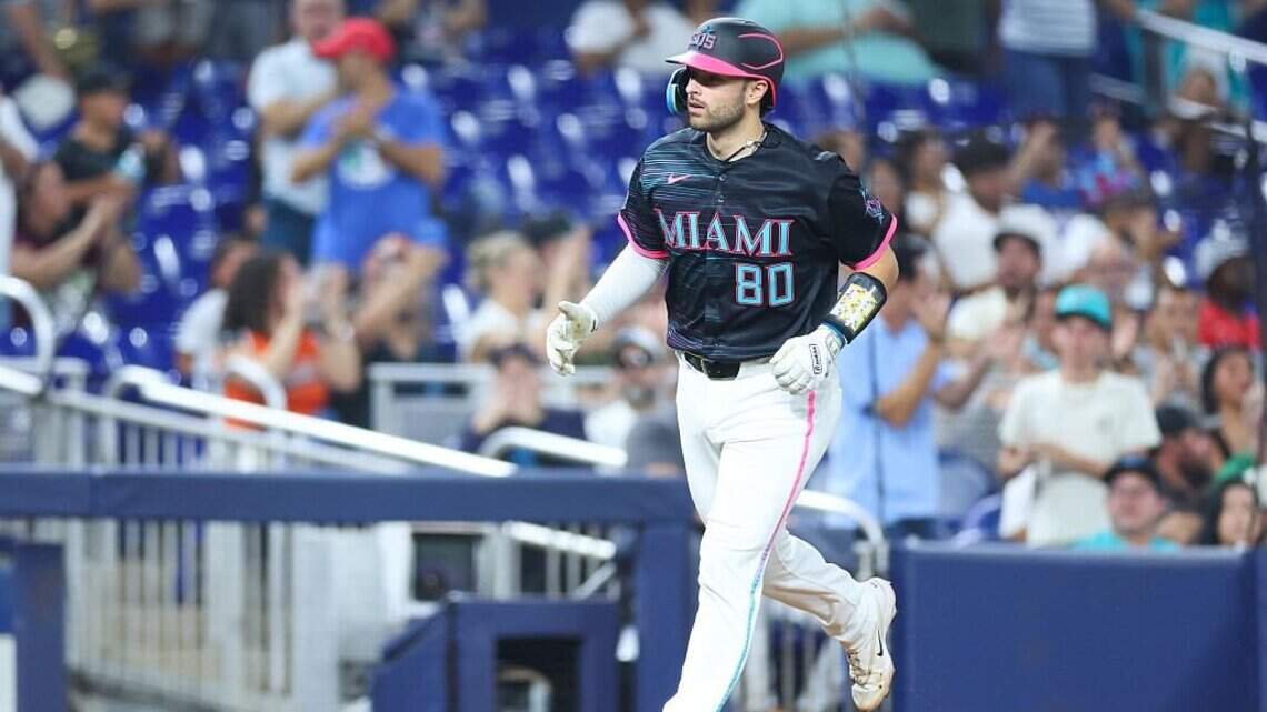 How catcher Joe Mack has put together a strong rookie season with the Marlins