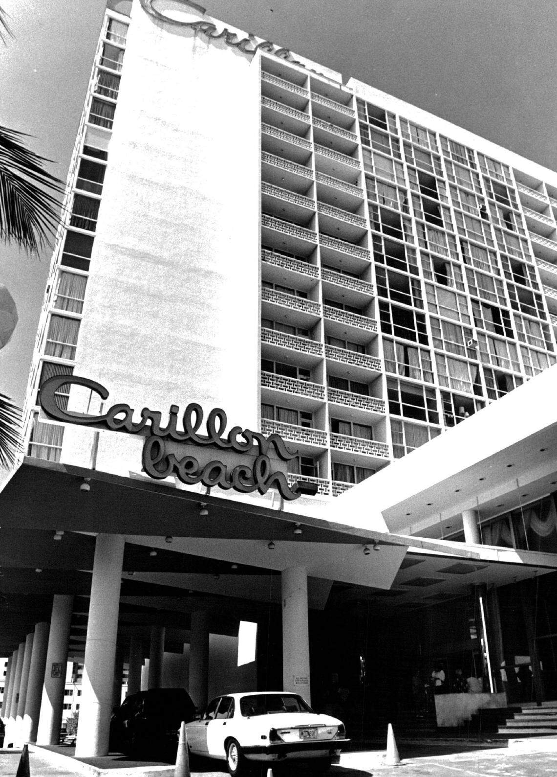 The Carillon Hotel in 1991.