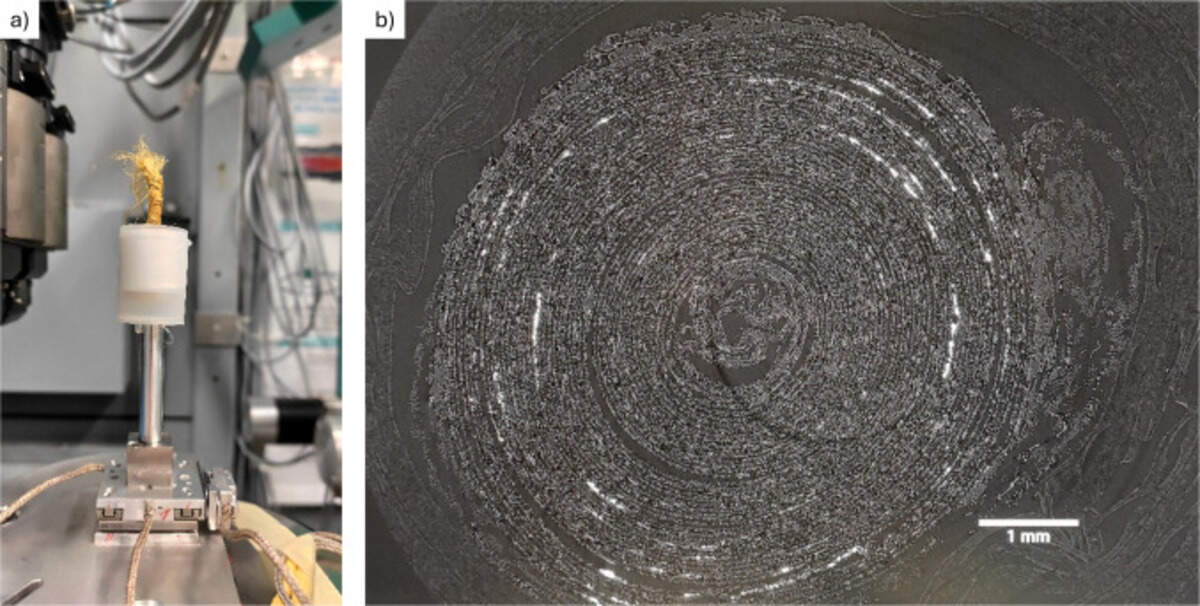 Digital imaging allowed researchers to look inside the scrolls without unraveling their fragile material.