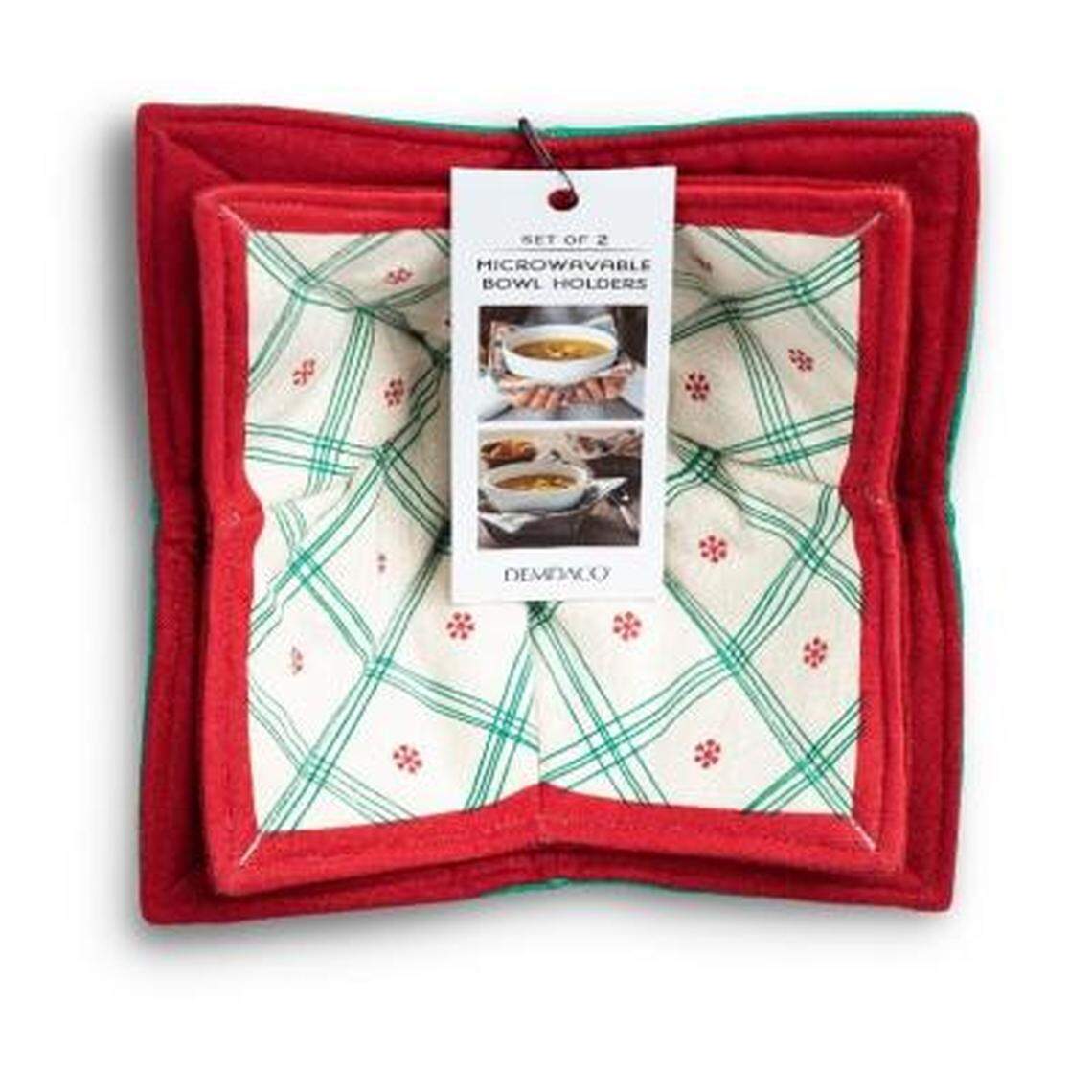 One of the Demdaco microwavable bowl holders recalled as fire hazards.