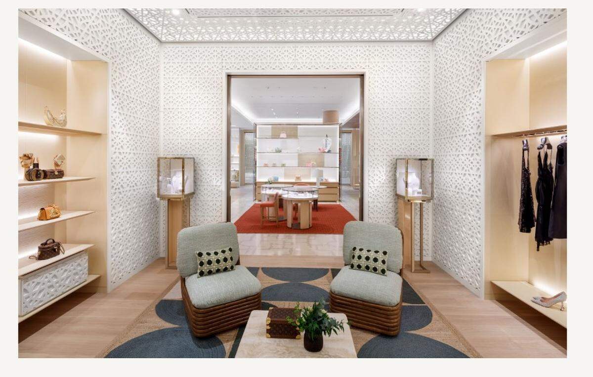 The new Louis Vuitton store at the Shops at Merrick Park in Coral Gables/HANDOUT ART