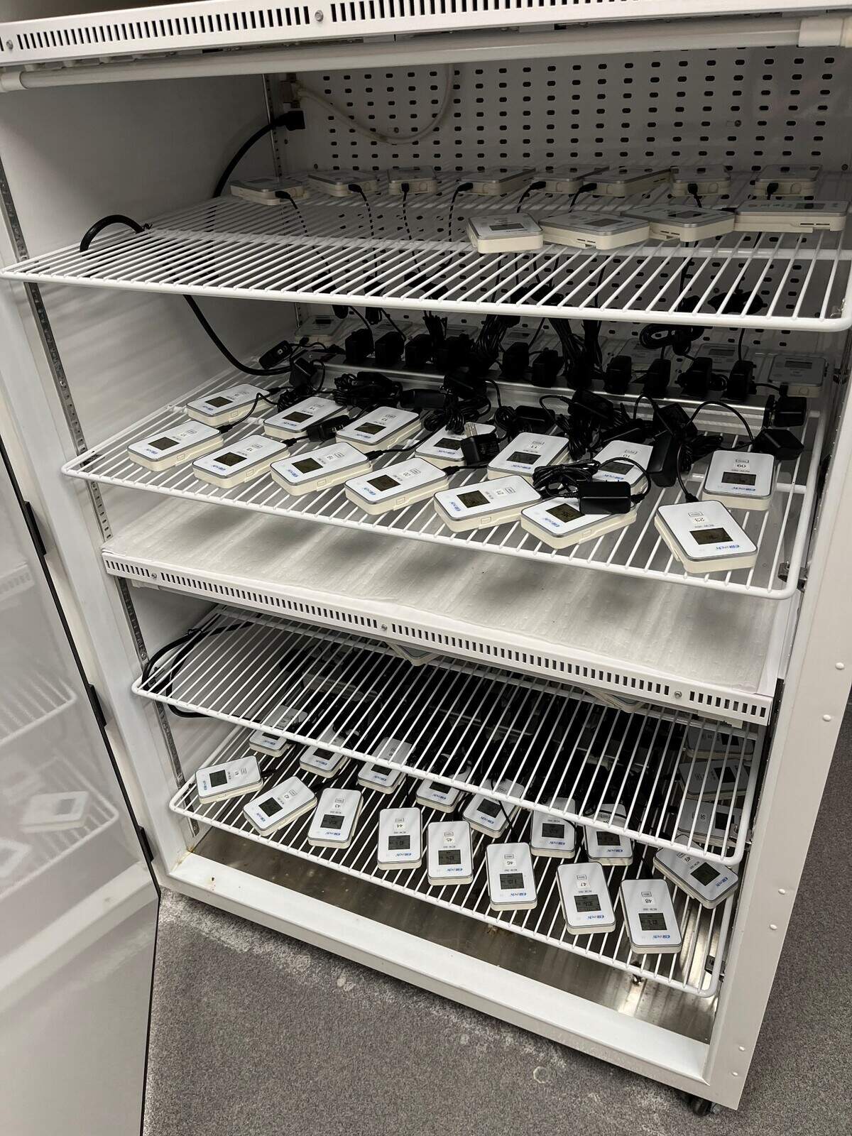 Researchers tested their heat and humidity sensors in a University of Miami lab before deploying them to 57 homes all across Miami-Dade County.