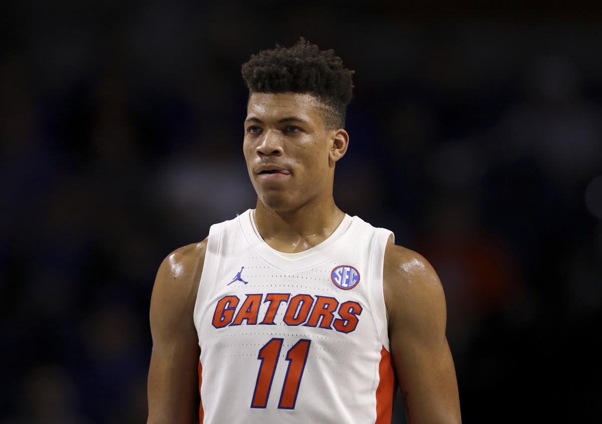  University of Florida forward Keyontae Johnson, who collapsed during a game in December.