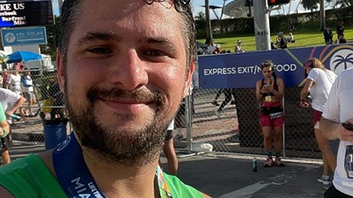 Diego Tomasino, who makes a living hosting workshops on diversity and inclusion for Latin American companies, was pleased to find out the Miami Marathon this year added a full awards division for non-binary runners.