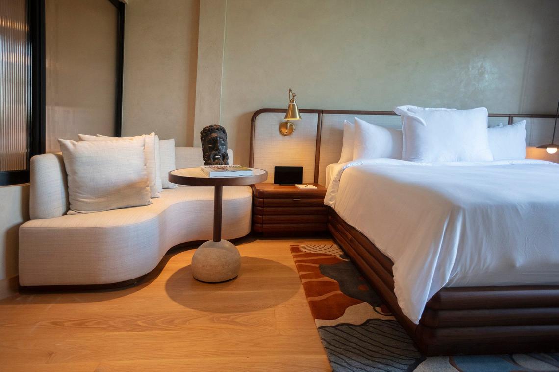 Vignette of one of the master room at The Moore building to open to public in Design District on Monday September 30th., 2024.