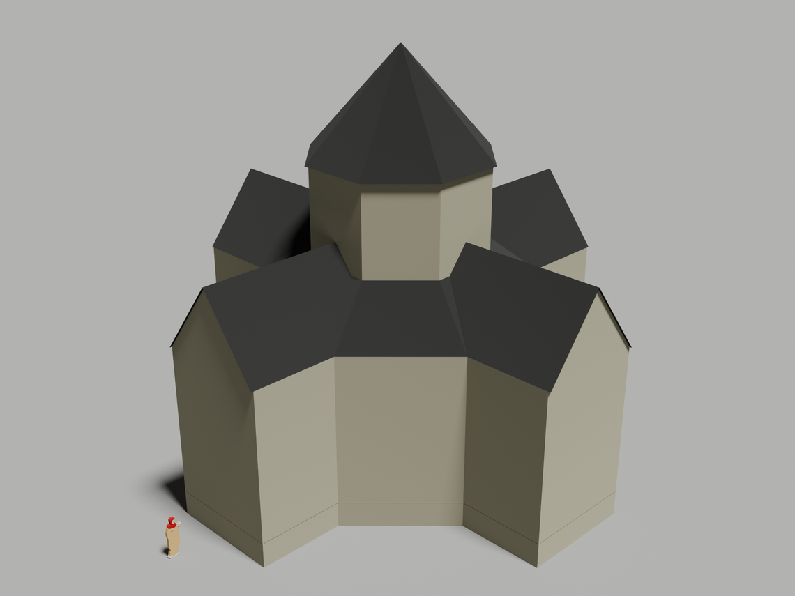 Experts think the structure could have been a memorial for the abbey’s first mother superior, the Blessed Irmengard.