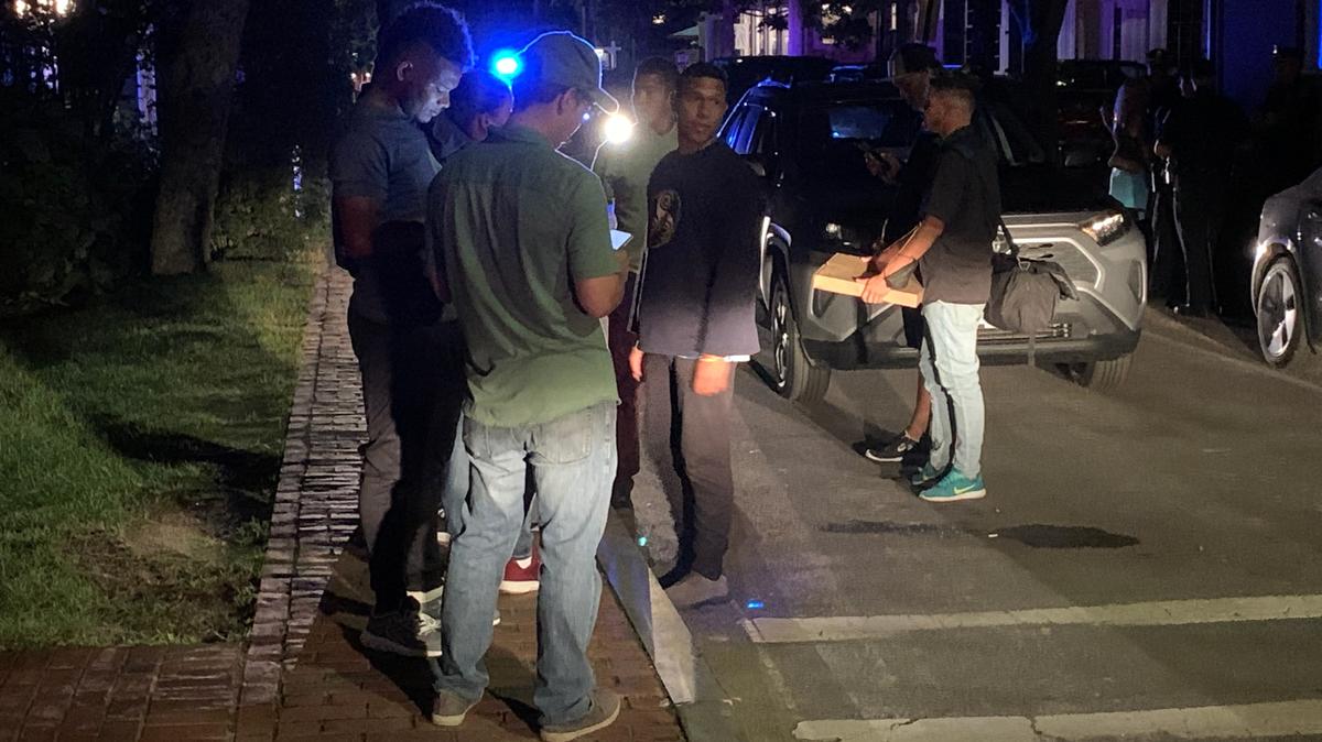 Migrantes que fueron enviados a Edgartown, Massachusetts, en Martha's Vineyard, el 14 de septiembre de 2022.