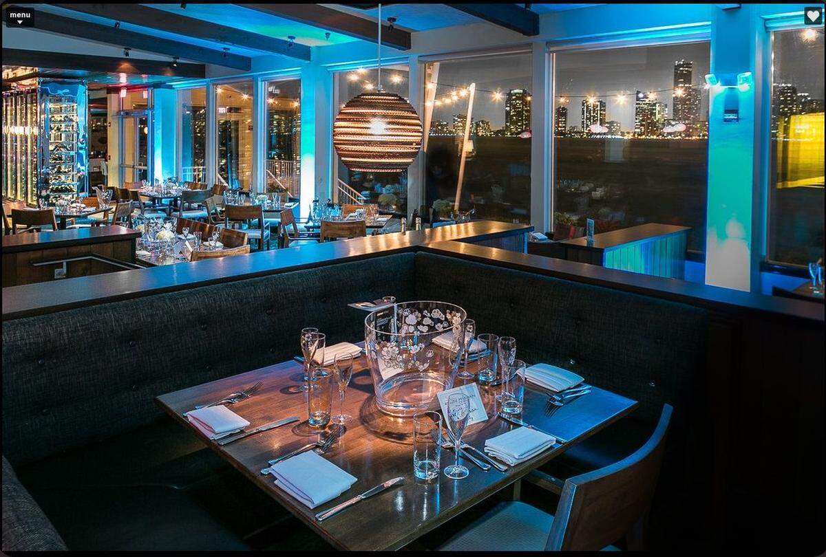 The Rusty Pelican on Key Biscayne is hosting a Christmas Day brunch, plus serving dinner (and amazing views) after dark.