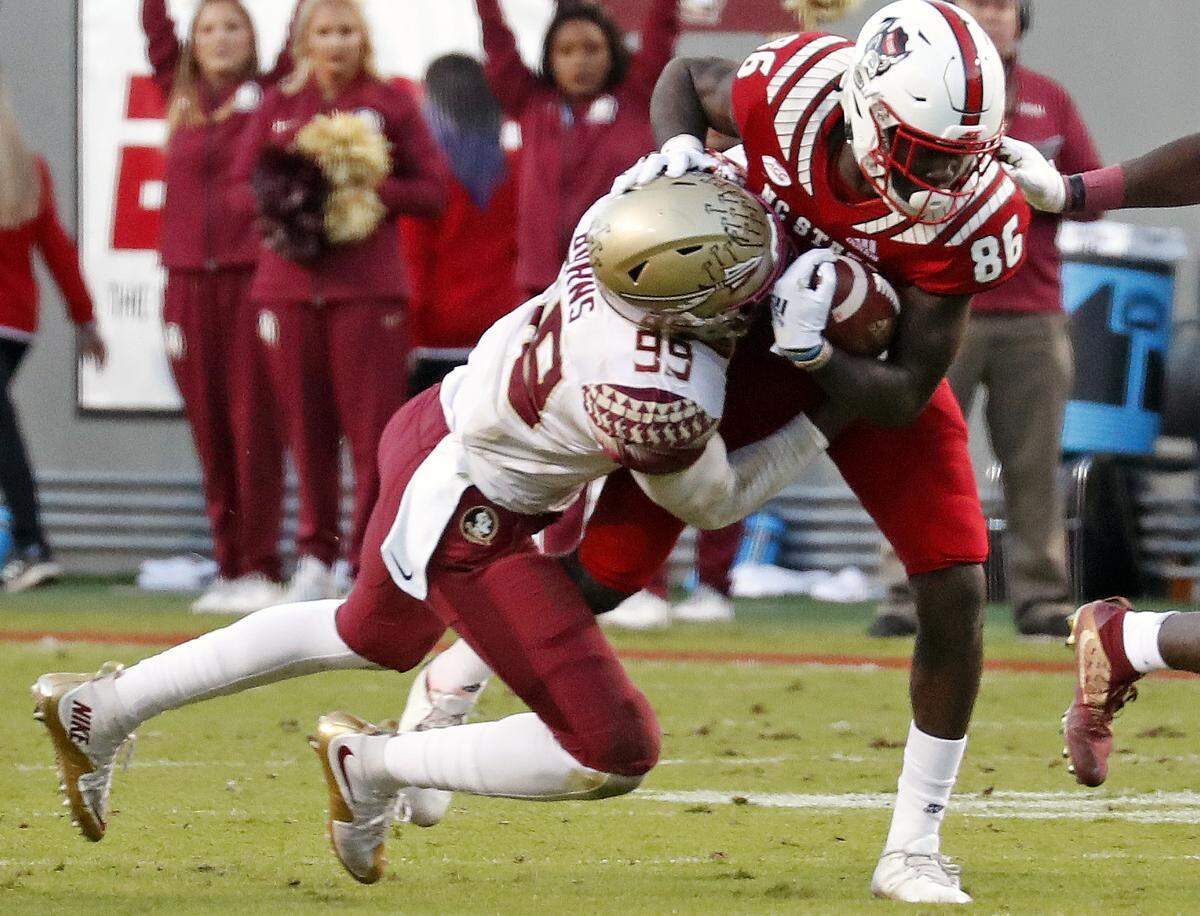 Florida State’s Brian Burns (99) has declared for the 2019 NFL Draft.