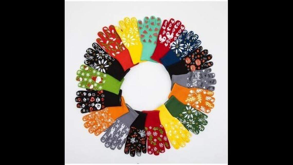 QVC sold Temp-tations gloves in many colors.