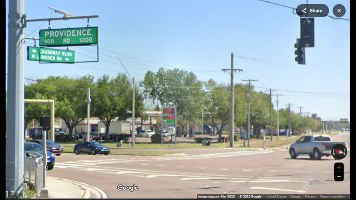 Deputies found Vincent Tyler Morin, 34, walking north on Providence Road toward Causeway Boulevard, officials said.