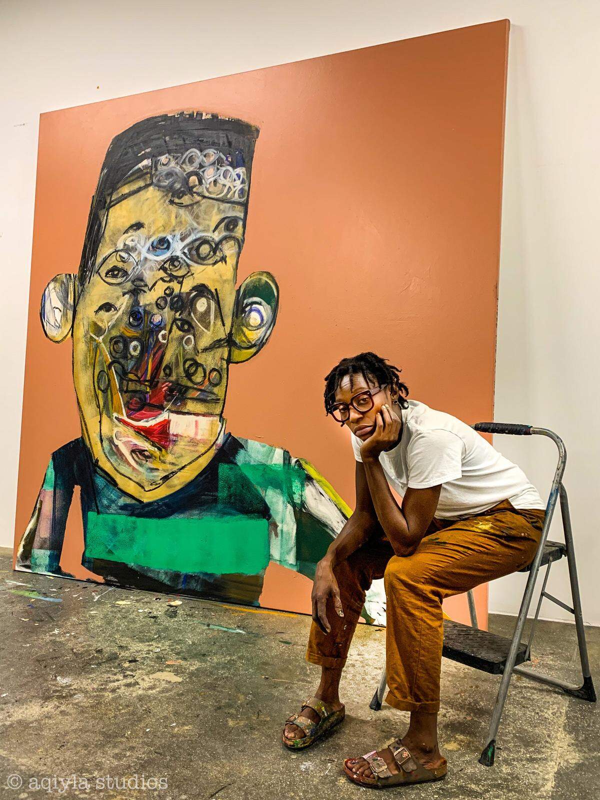 Genesis Tramaine was an artist-in-residence this year at the Rubell Museum, which is showcasing her work.