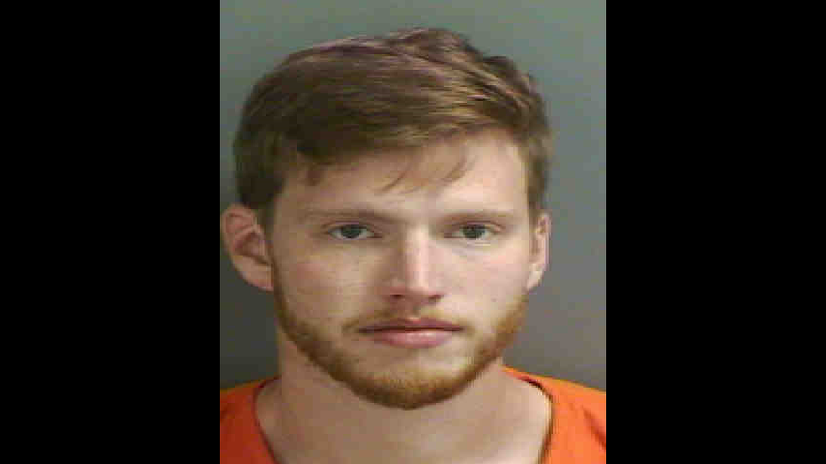Hunter Thomas Bleich’s booking photo on Dec. 22, 2019, in Naples in Collier County, Florida.