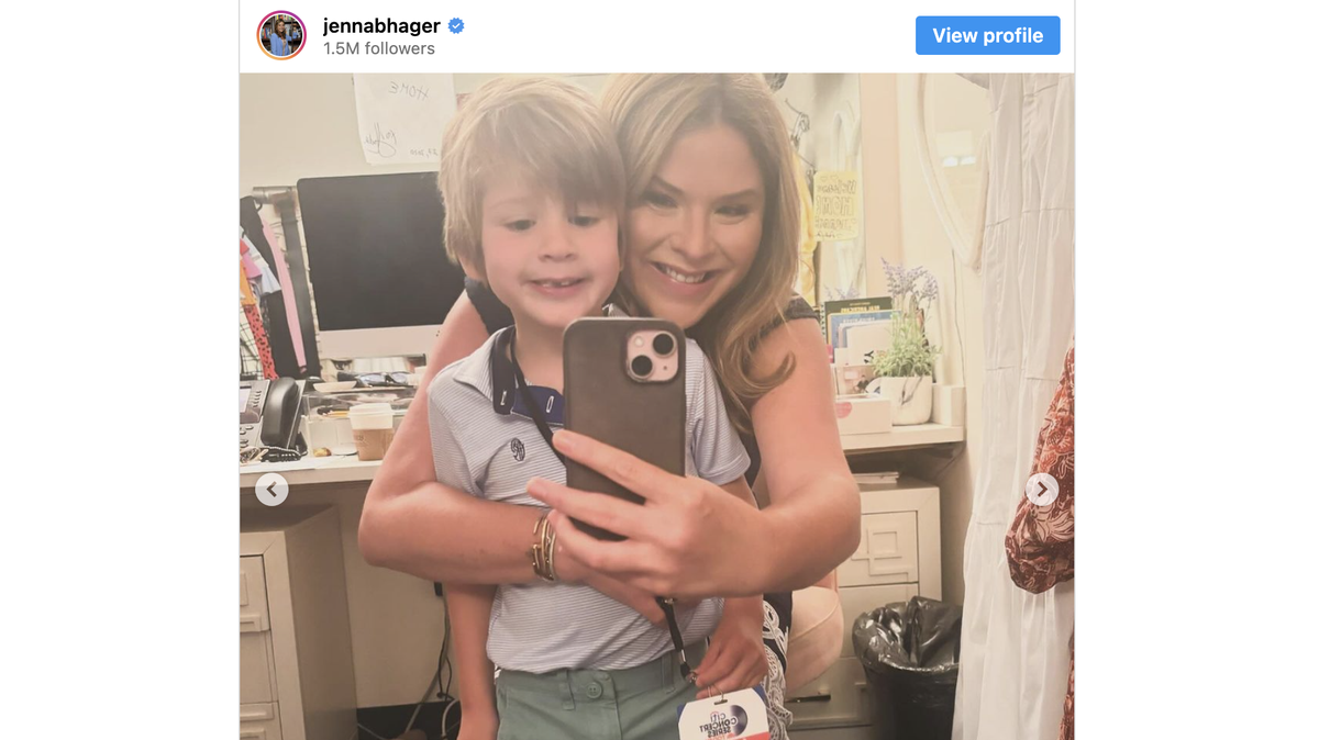 In celebration of the big day, Jenna Bush Hager’s 5-year-old son pulled a prank.