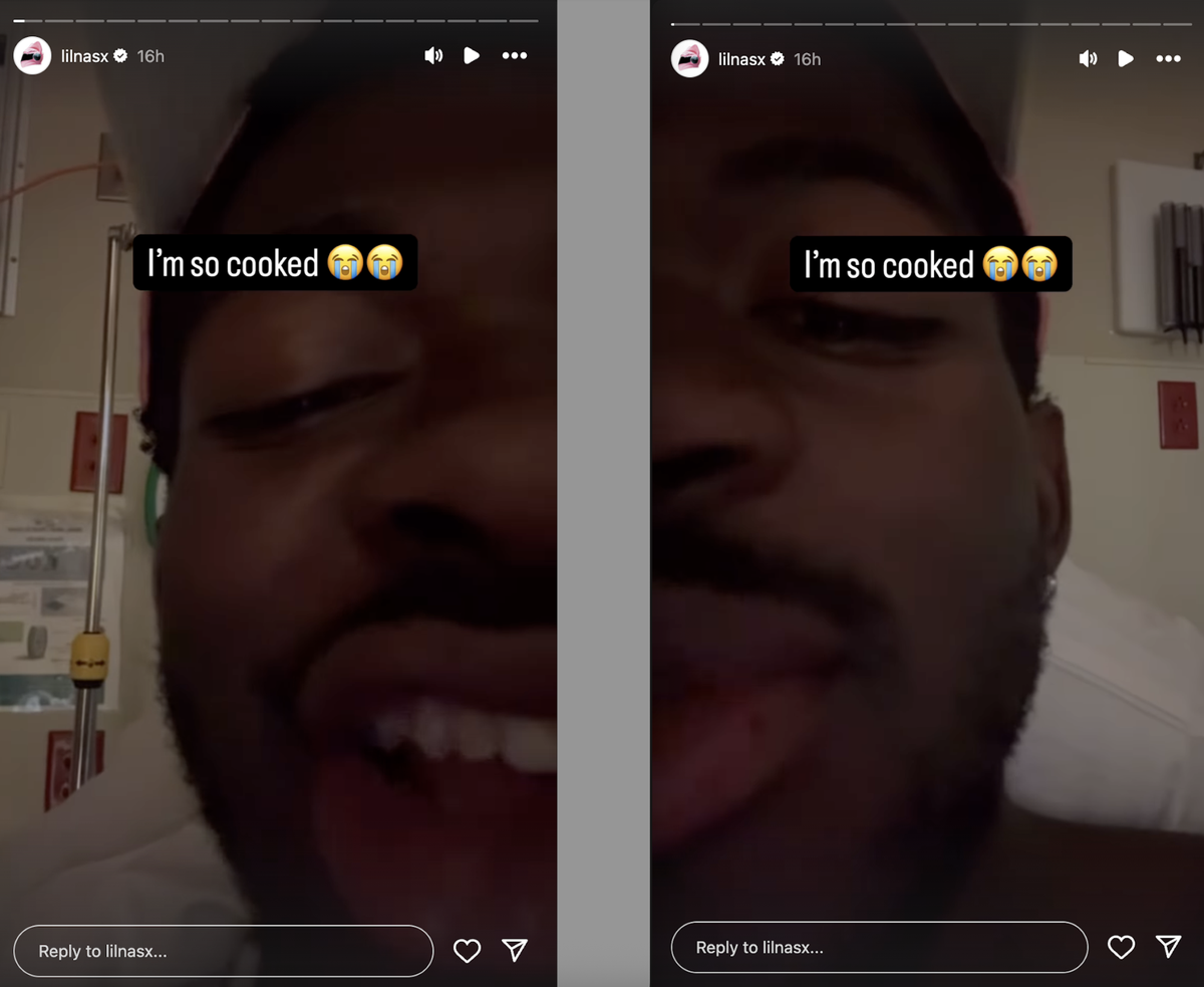 Lil Nas X reveals he was hospitalized