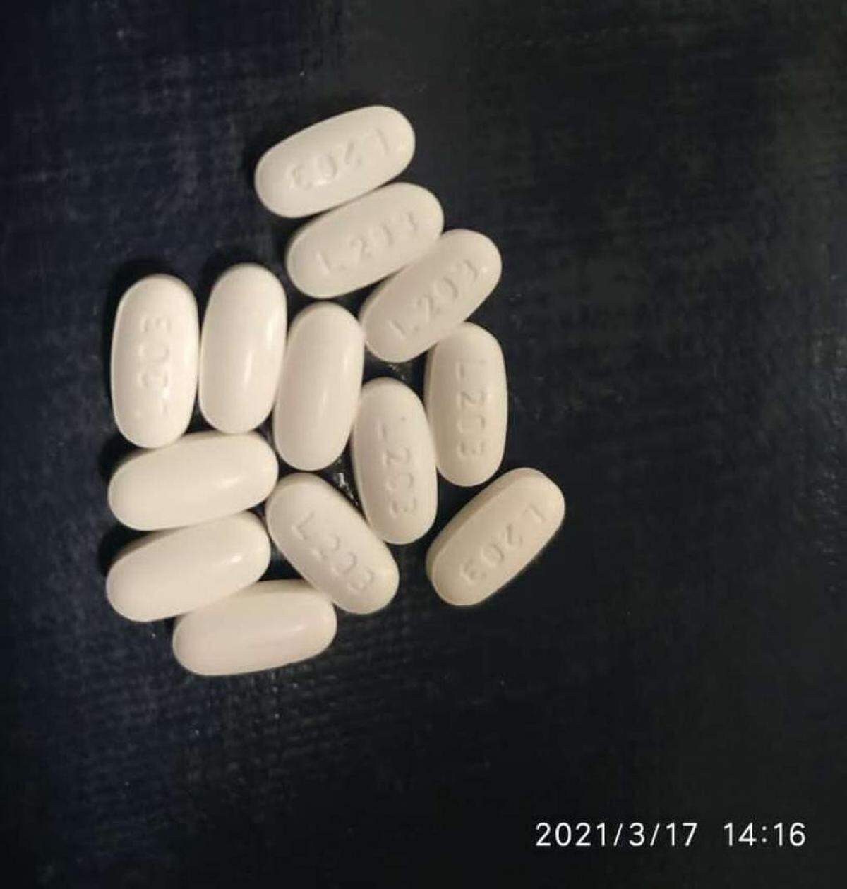 These are 40 mg Telmisartan Tablets, the strength of tablets in bottles that were marked as having 20 mg doses.