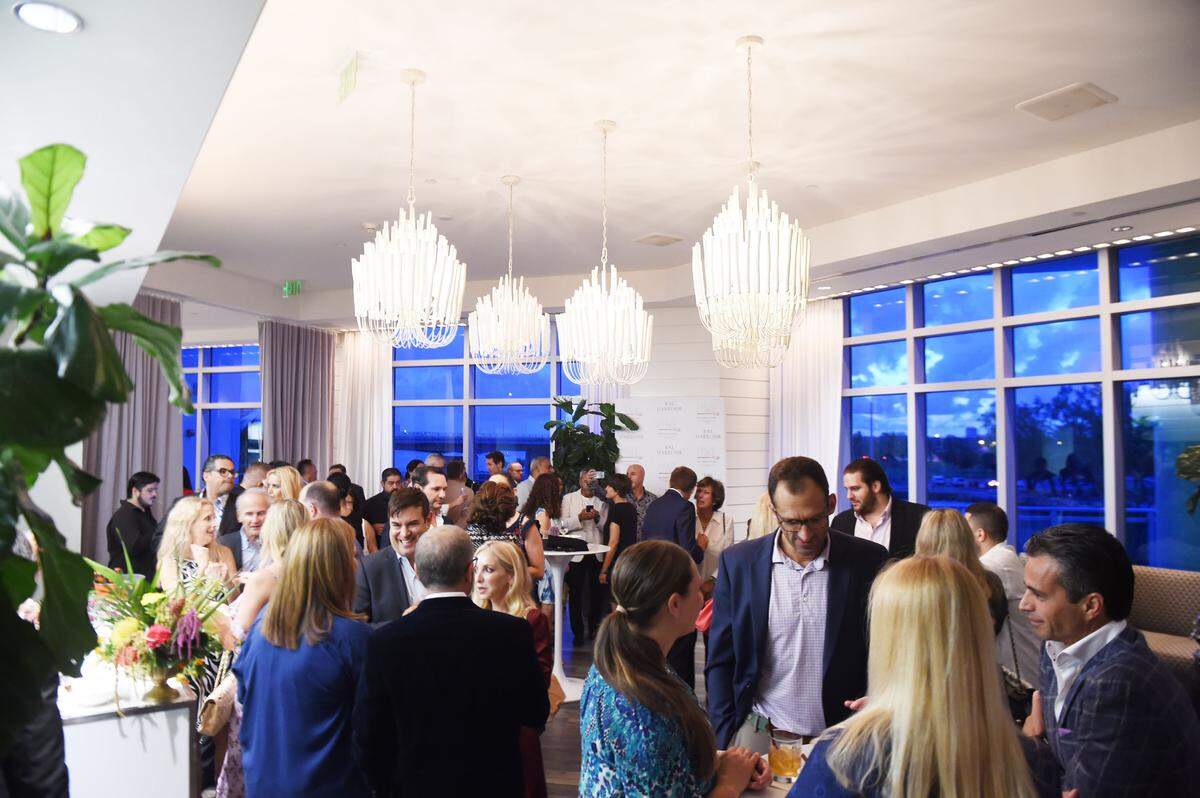 Diners enjoy the Haute Cuisine experience at the Ritz Carlton Bal Harbour in 2019.