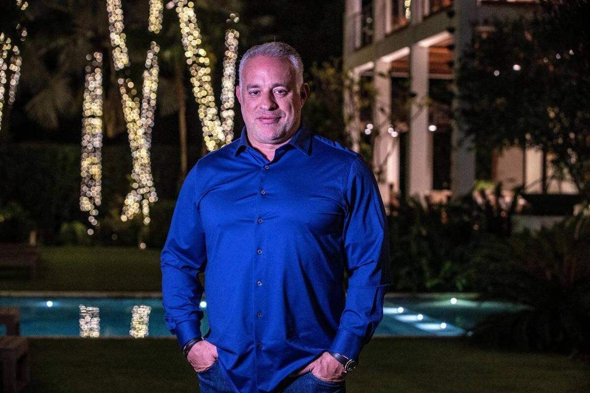 MSP Recovery CEO John H. Ruiz at his house in Coral Gables, Florida, Dec. 8, 2021.
