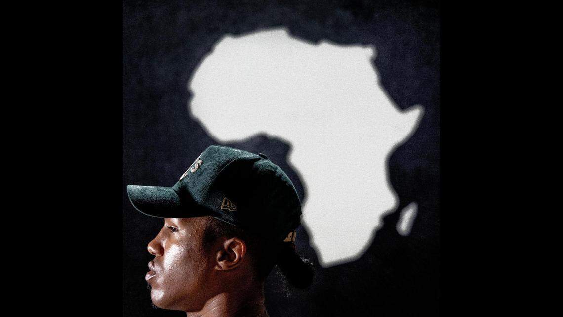 On Wednesday, February 8, 2023, rapper/artist Jean-Raymond “King Hoodie” Jean Philippe is at the Roots Collective Black House — a space that forged a connection with his Black identity.